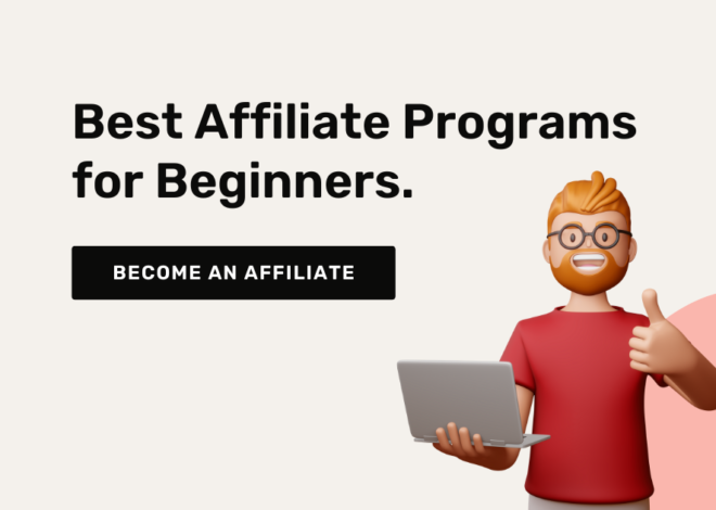 5 High-Paying Affiliate Marketing Programs for Beginners in 2024