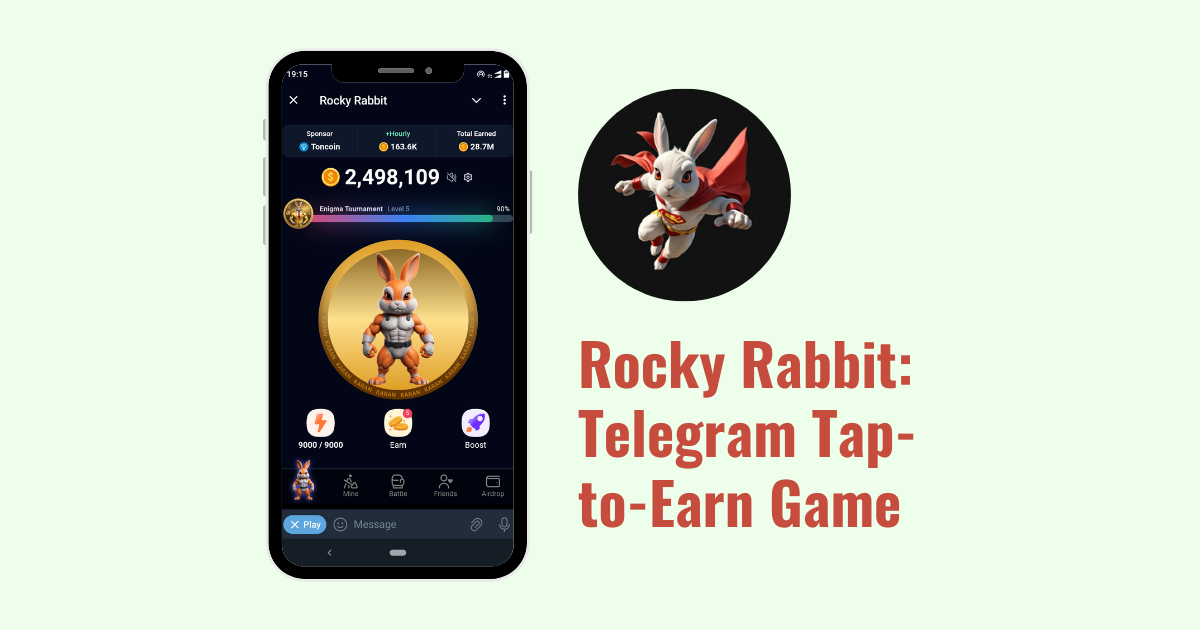 Rocky Rabbit: Telegram Tap-to-Earn Game