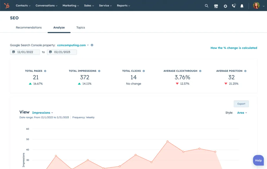 seo analytics en