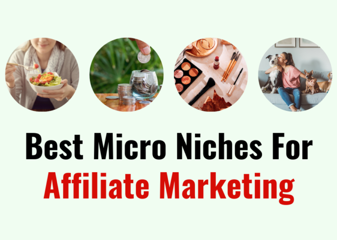 Top 10 Best Micro Niches for Affiliate Marketing in 2024