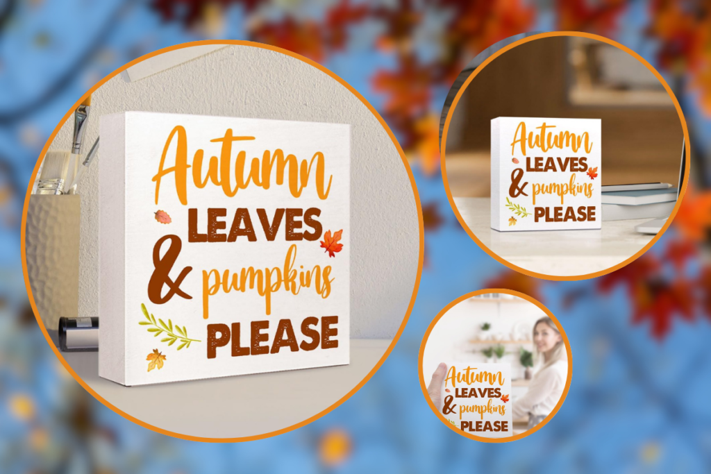 best fall home decor wooden signs