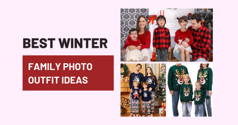 Winter Family Photo Outfit Ideas