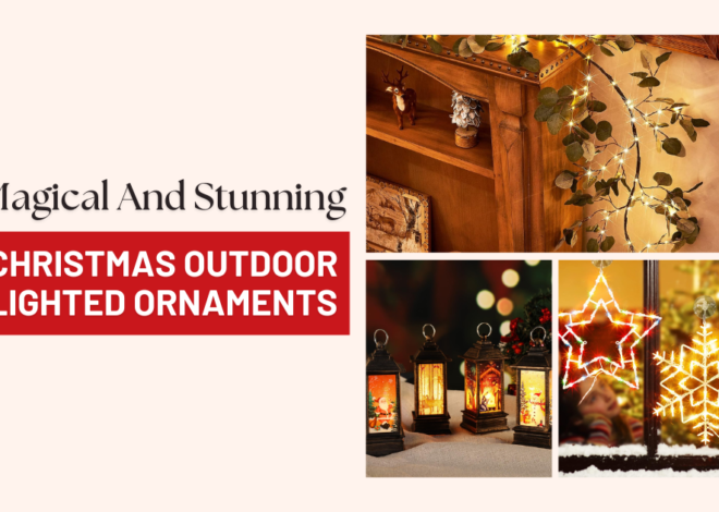 15+ Magical And Stunning Christmas Outdoor Lighted Ornaments