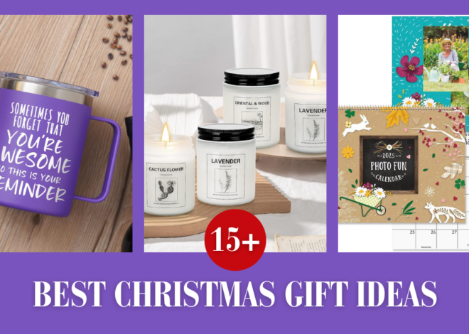 15+ Affordable Christmas Gift Ideas For Family and Friends