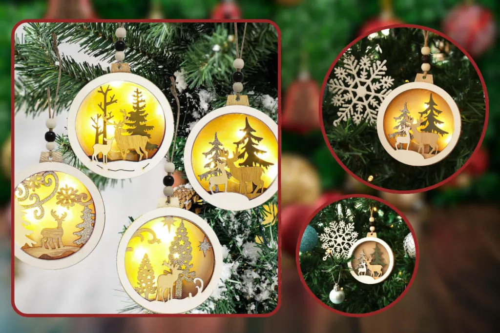 Christmas Outdoor Lighted Ornaments