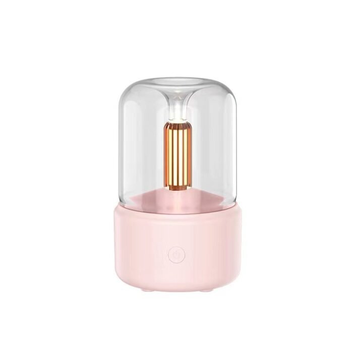 Atmosphere Light Humidifier Candlelight Aroma Diffuser Portable 120ml Electric USB Air Humidifier - Image 9