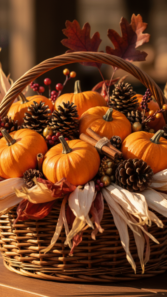 Fall Pumpkin Patch and Harvest Scene Wallpapers