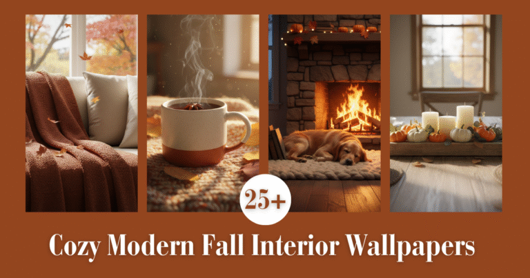 Modern Fall Interior Wallpapers