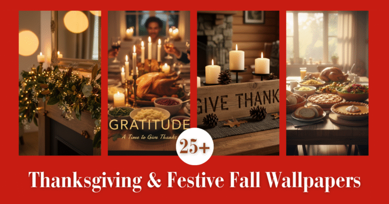 Thanksgiving & Festive Fall Wallpapers