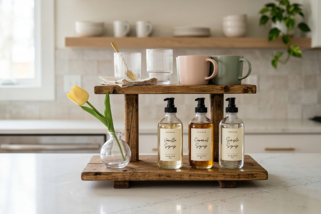 Style a Spring Coffee Bar