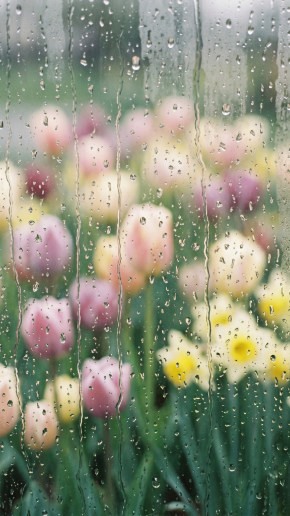 Spring Cozy Rainy Day Aesthetic Wallpapers