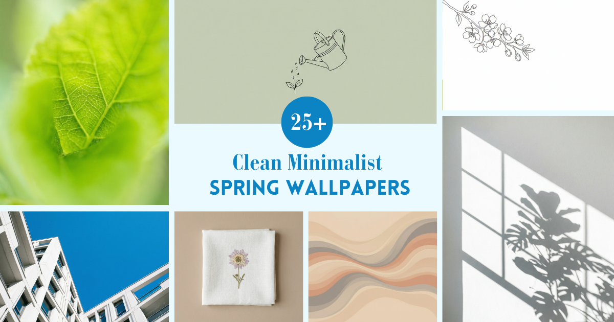 Minimalist Spring Wallpapers